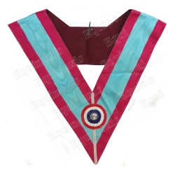 Masonic Officer's collar – Mark Degree – Officer – Cocarde tricolore
