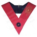 Masonic collar – Grand French Chapter – Very Wise Atarsatha – Hand embroidery