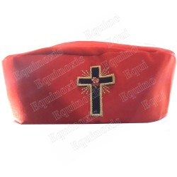 Chapeau maçonnique – REAA – 18ème degré – Croix latine – Taille 58