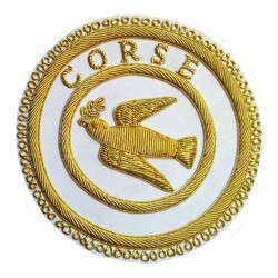 Badge GLNF – Grande tenue provinciale – Grand Expert– Beauce – Corse – Hand embroidery