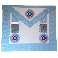 Vinyl Masonic apron – Rite Emulation – Couleur GLNF – Maître