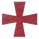 Croix rouge en feutrine – CBCS - 25 x 25 cm