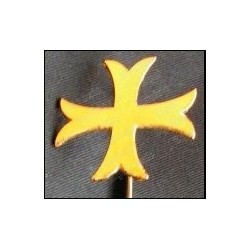 Templar bookmark – Inward-patted Templar cross