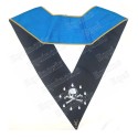 Masonic Officer's collar – Worshipful Master – Groussier French Rite – Grand Glory – Machine embroidery