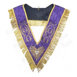 Masonic collar –Memphis-Misraim – 96th degree – Brodé machine